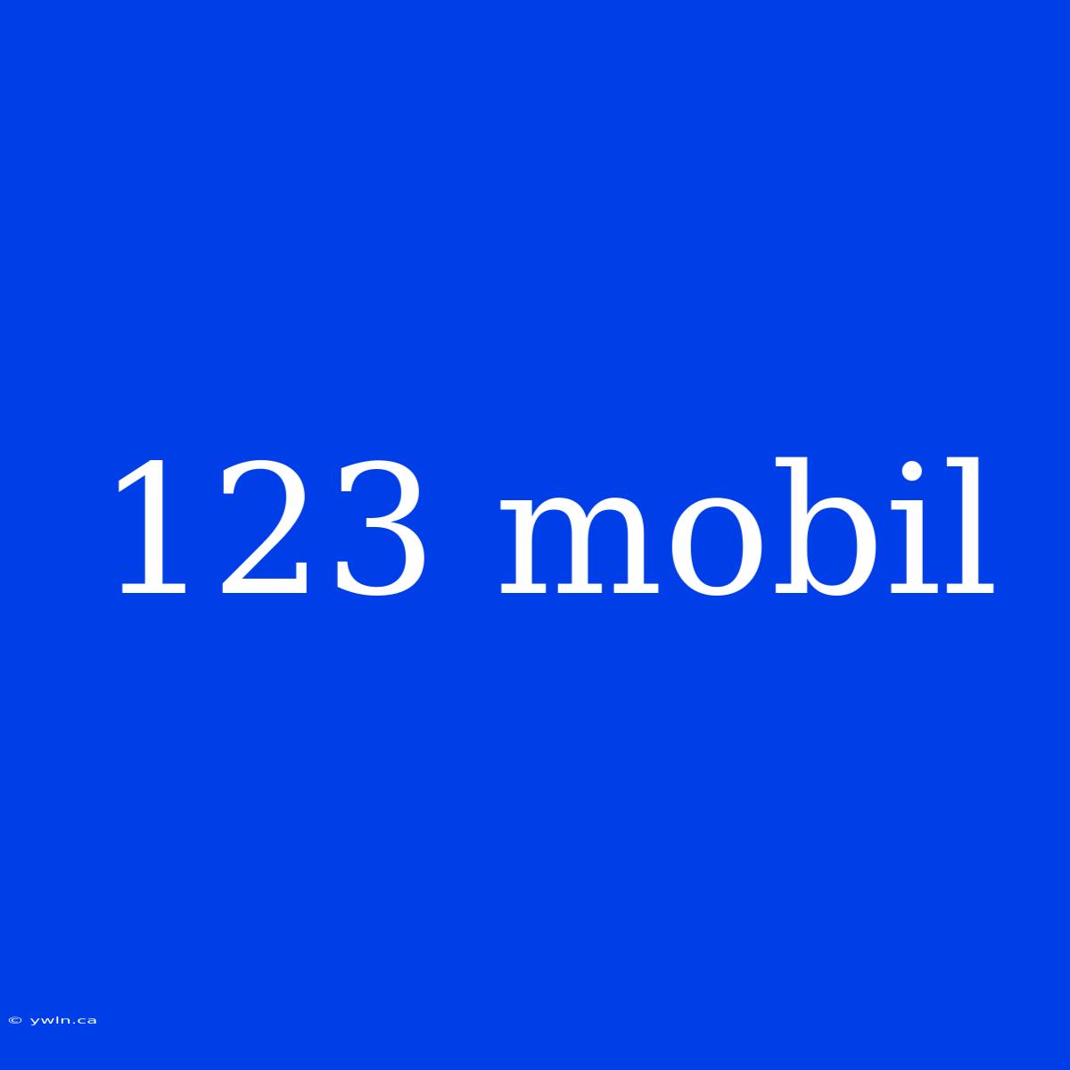 123 Mobil