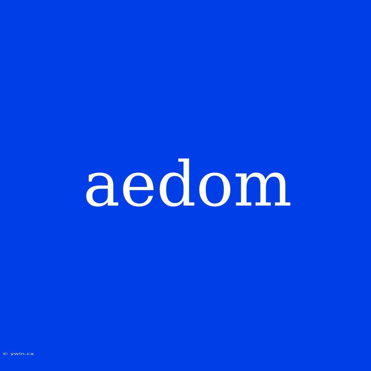 Aedom