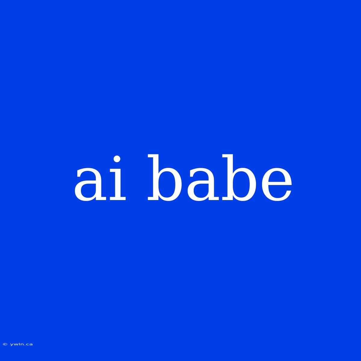 Ai Babe