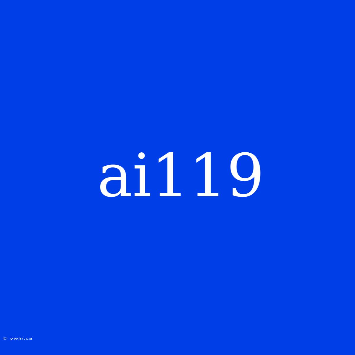 Ai119