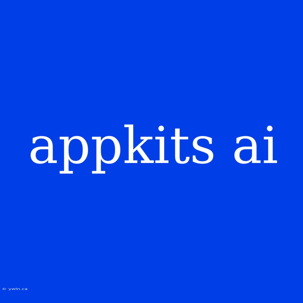 Appkits Ai