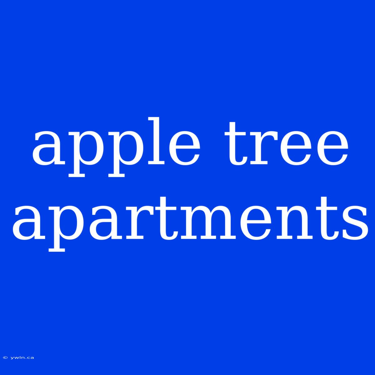 Apple Tree Apartments