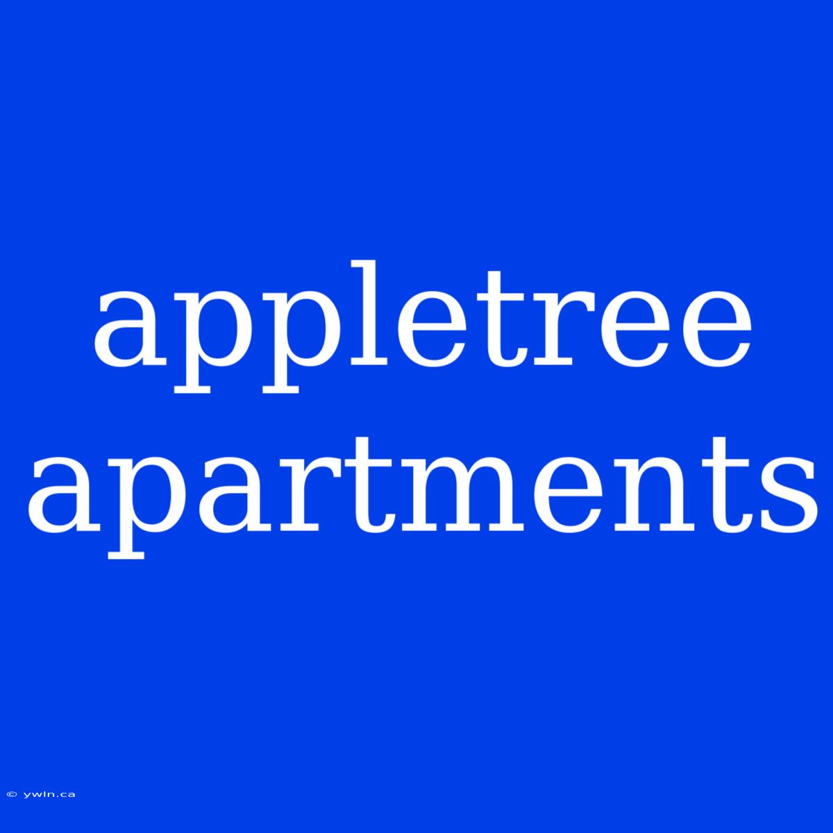 Appletree Apartments