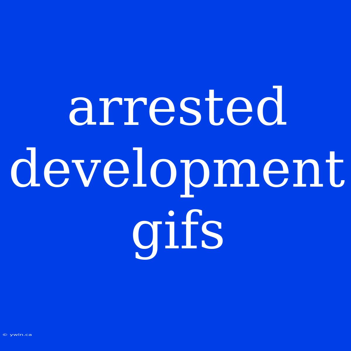 Arrested Development Gifs