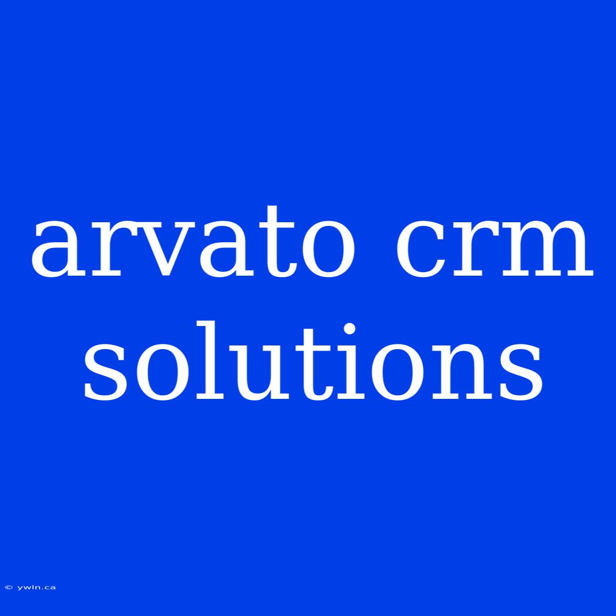 Arvato Crm Solutions