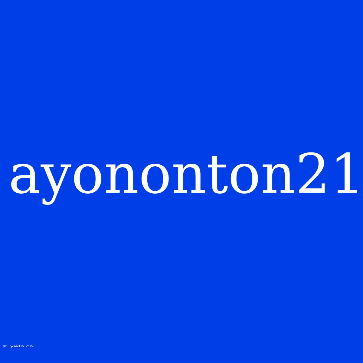 Ayononton21