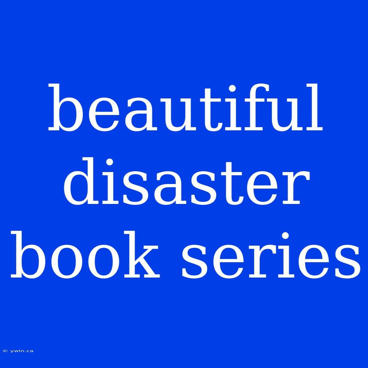 Beautiful Disaster Book Series