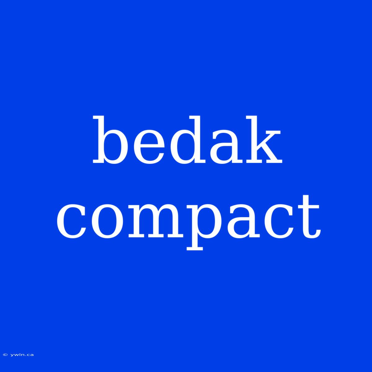 Bedak Compact