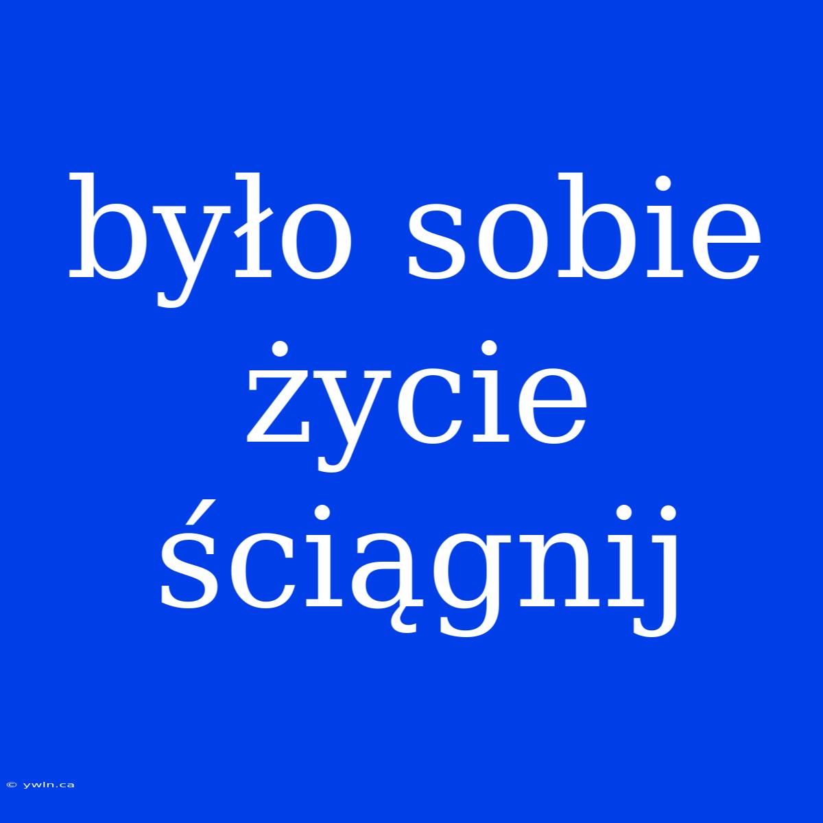 Było Sobie Życie Ściągnij