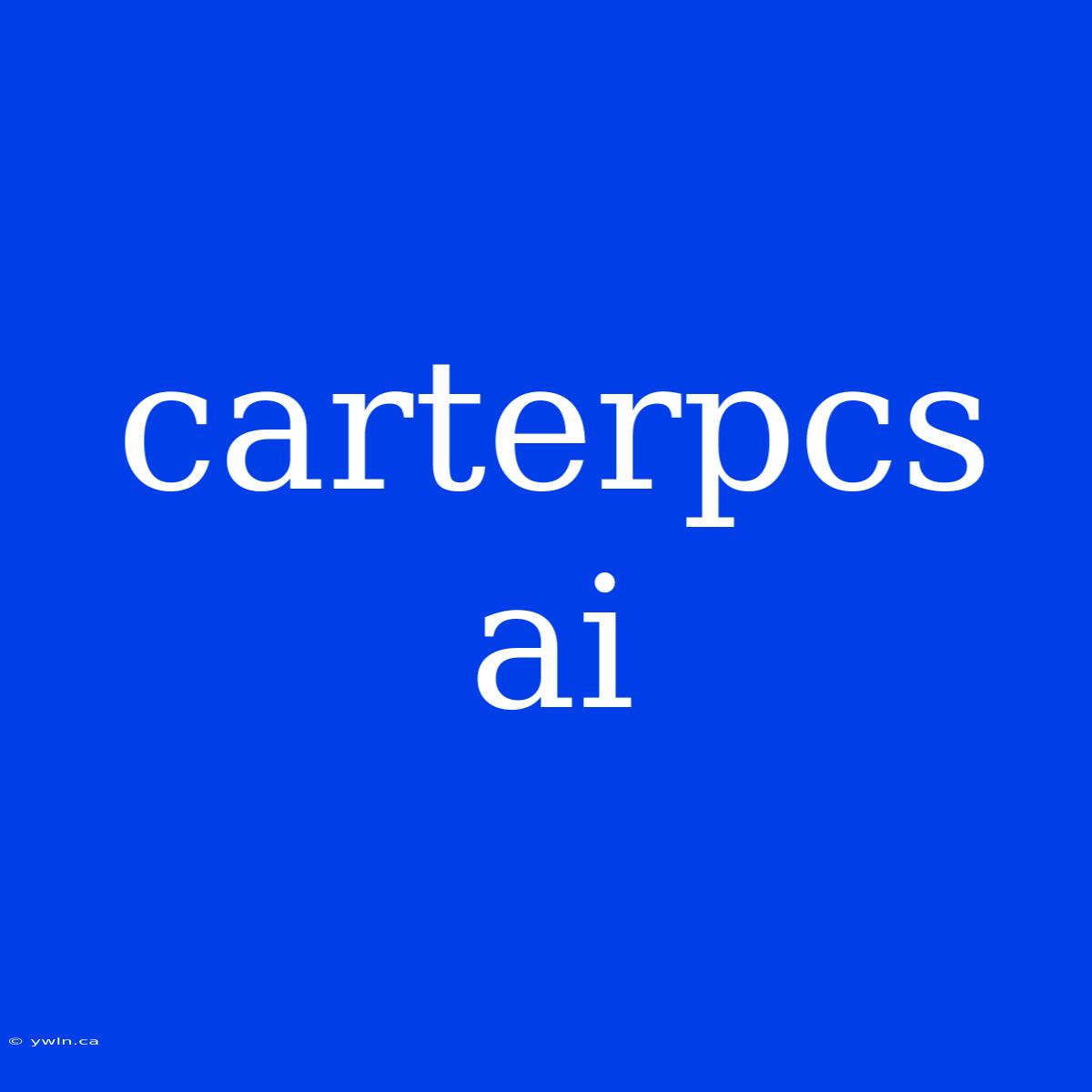 Carterpcs Ai