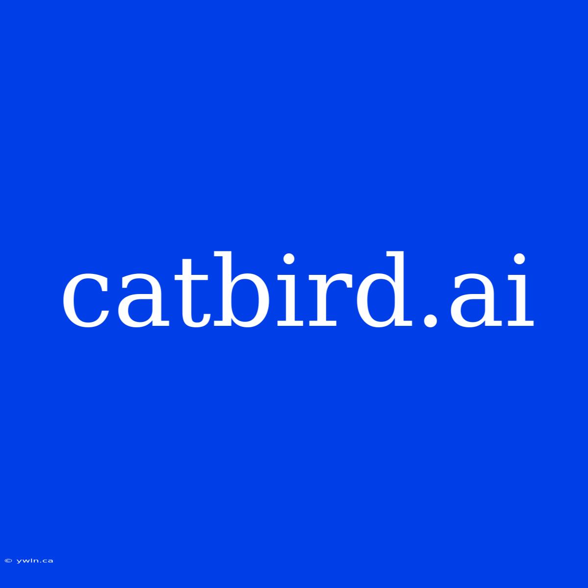 Catbird.ai