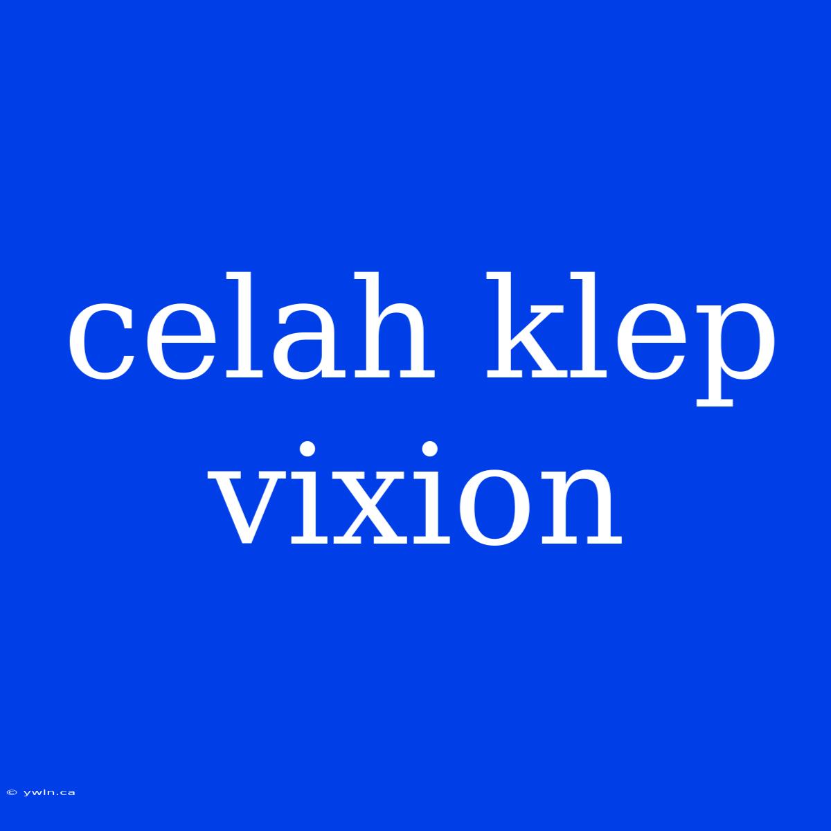 Celah Klep Vixion