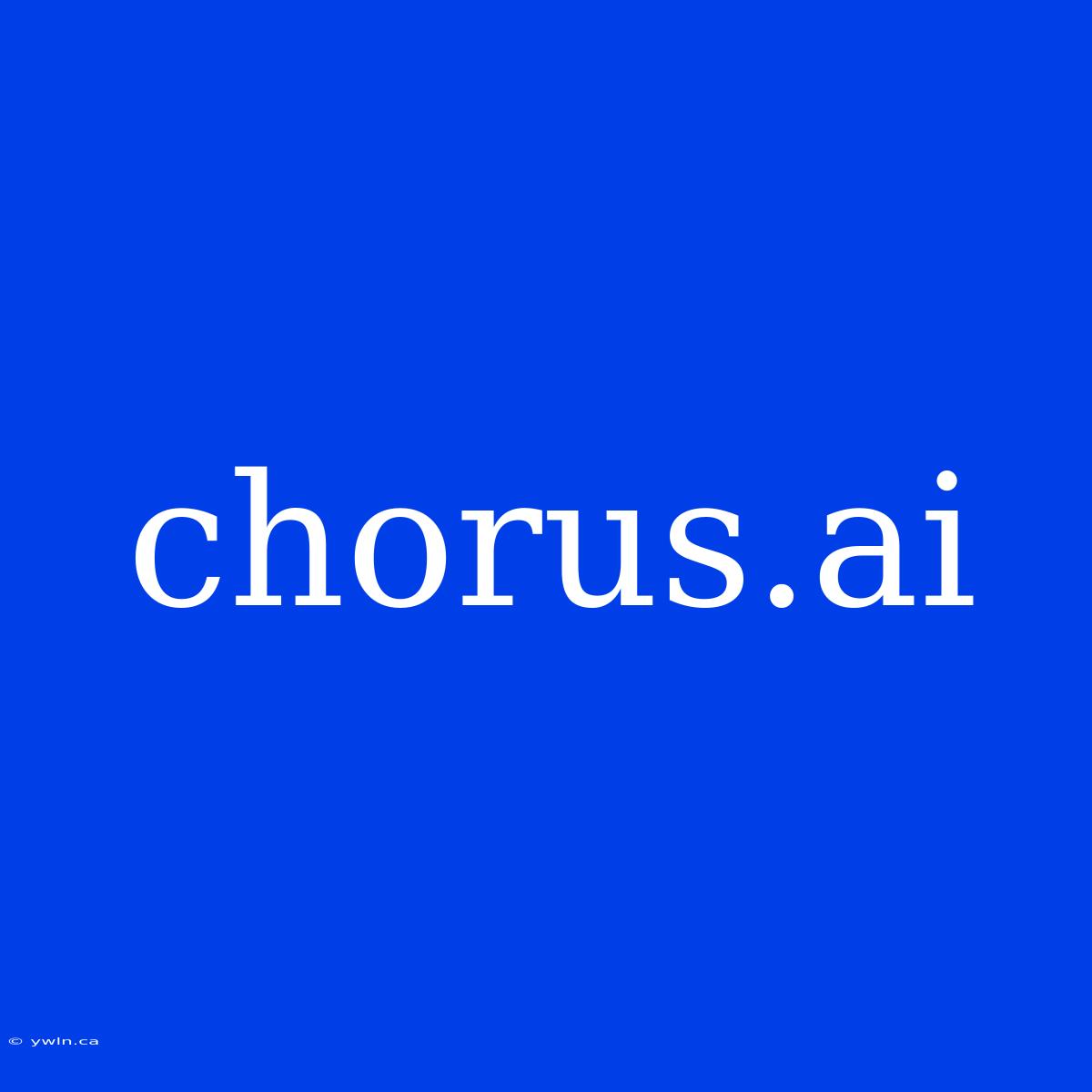 Chorus.ai