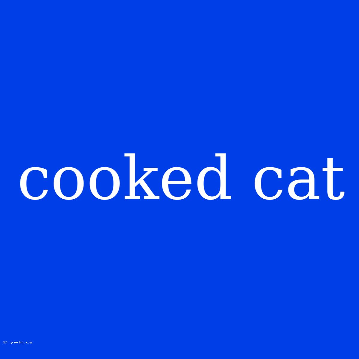 Cooked Cat