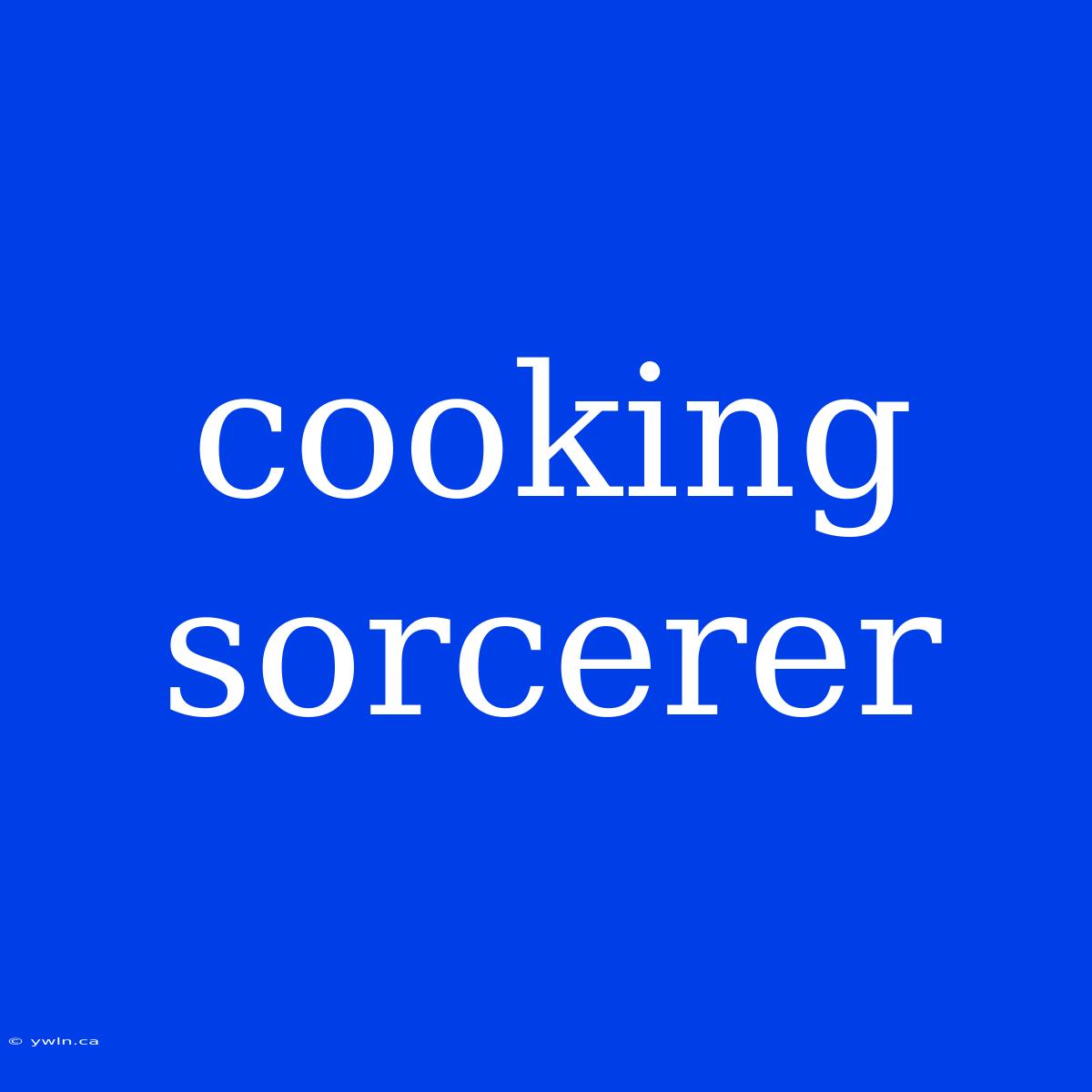 Cooking Sorcerer