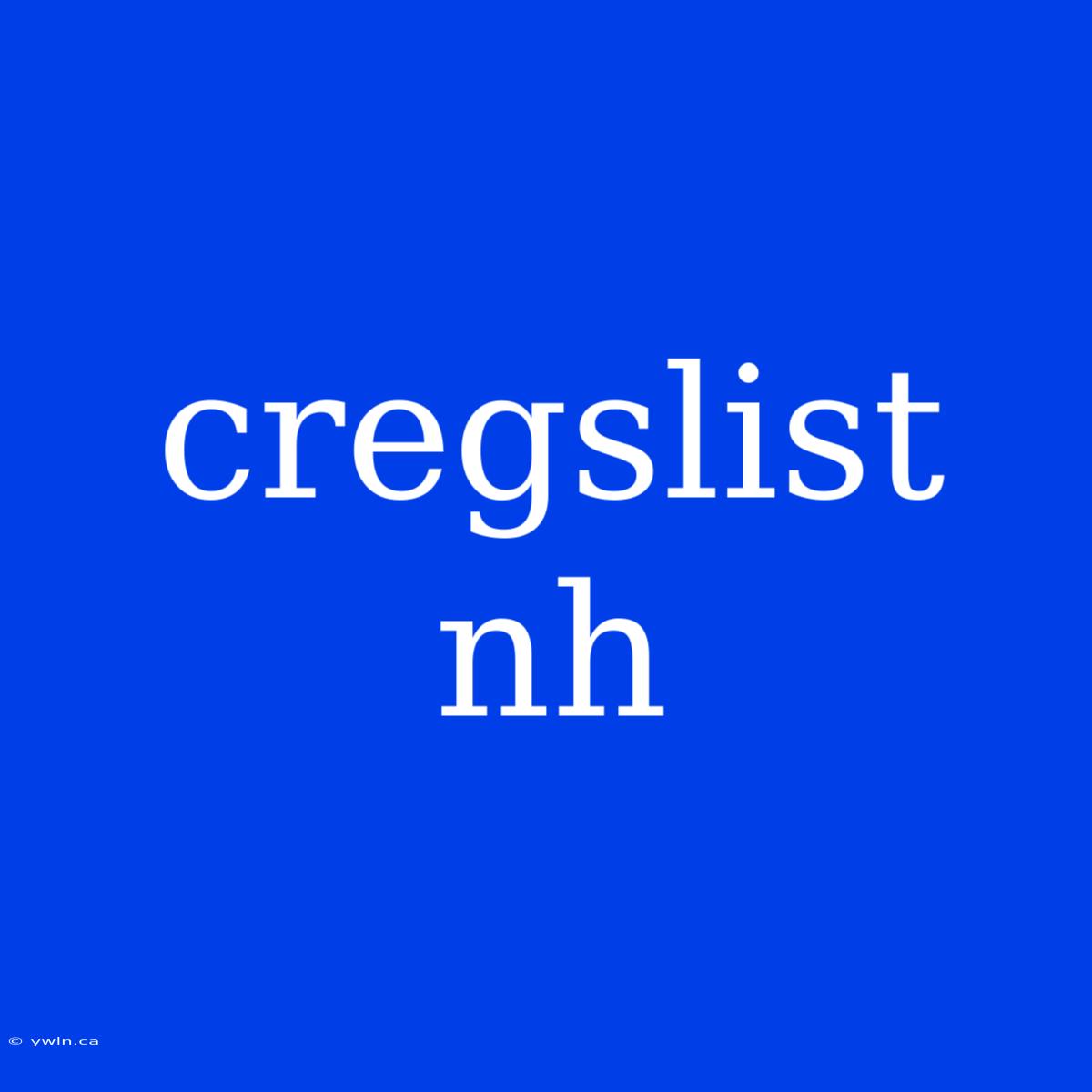 Cregslist Nh