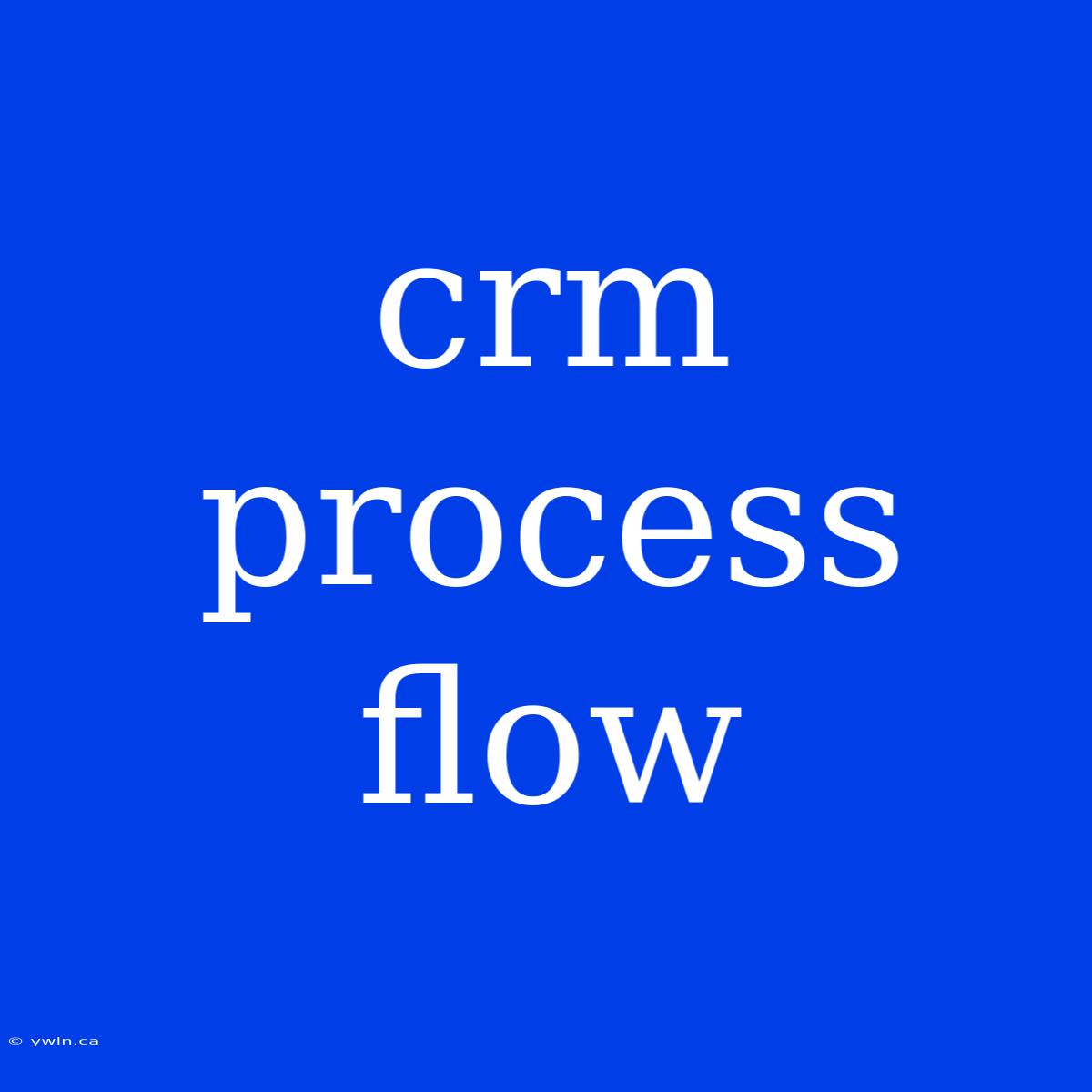 Crm Process Flow