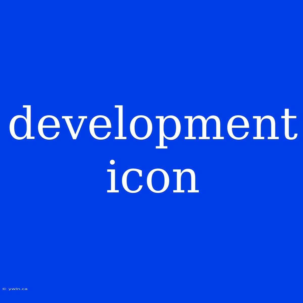 Development Icon