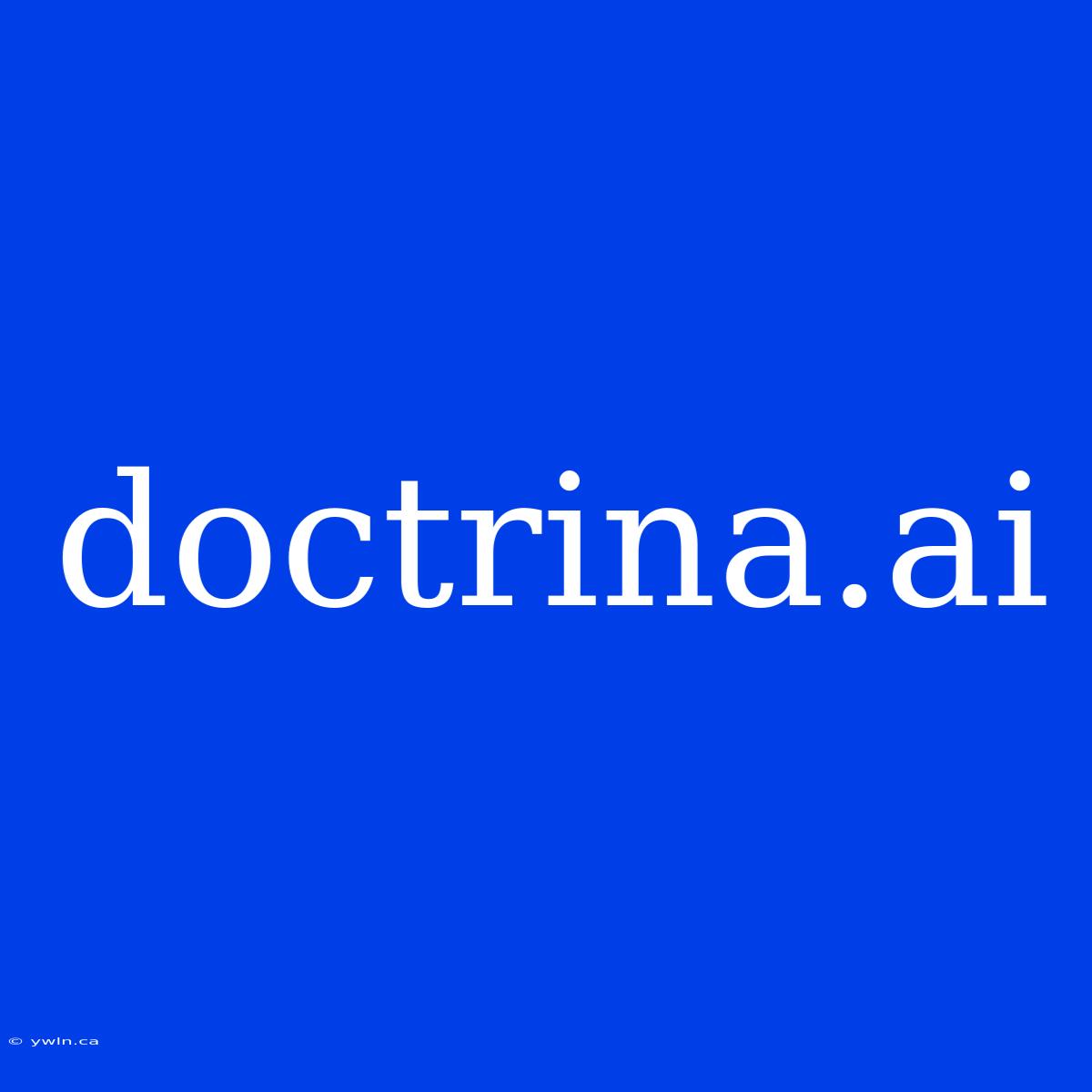 Doctrina.ai