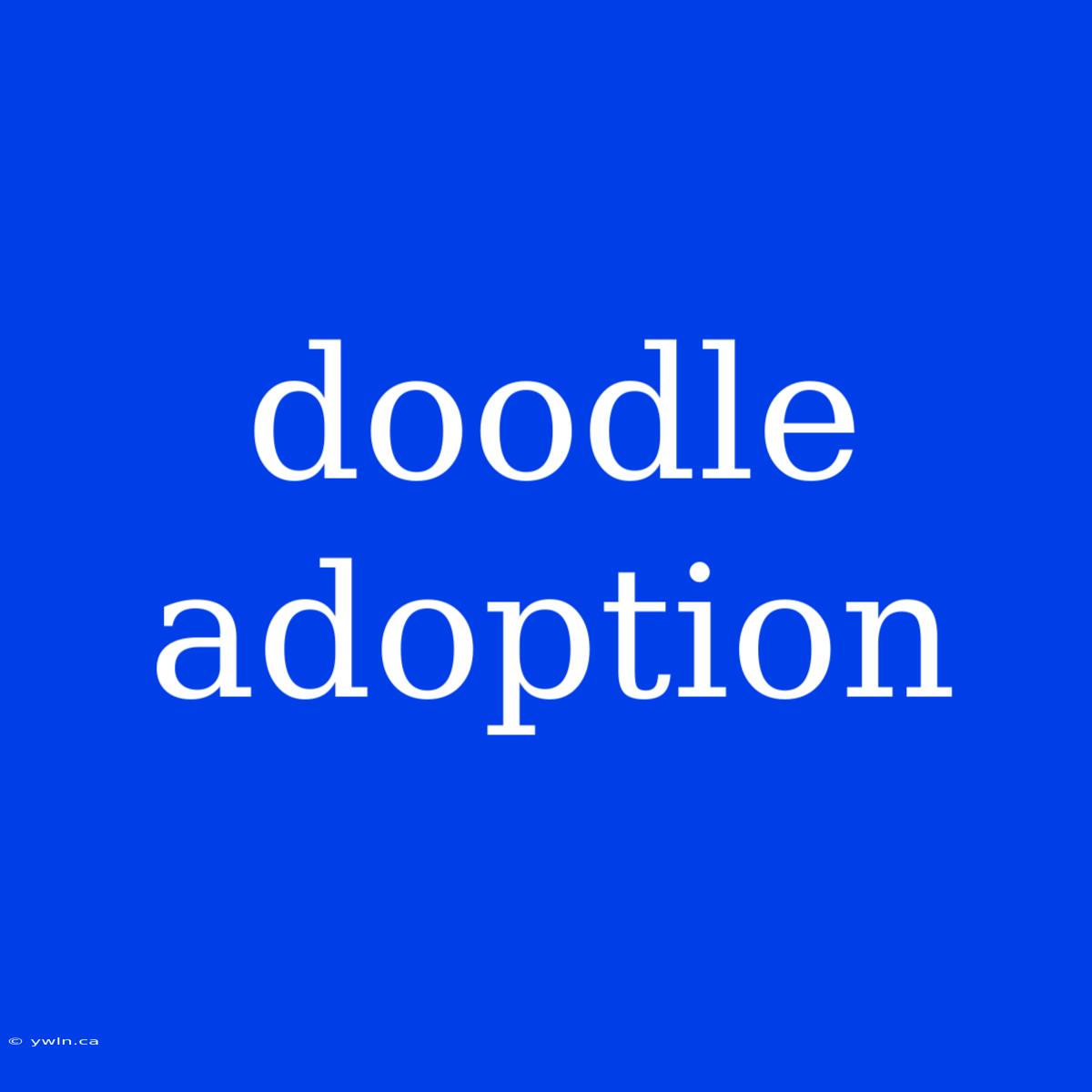 Doodle Adoption