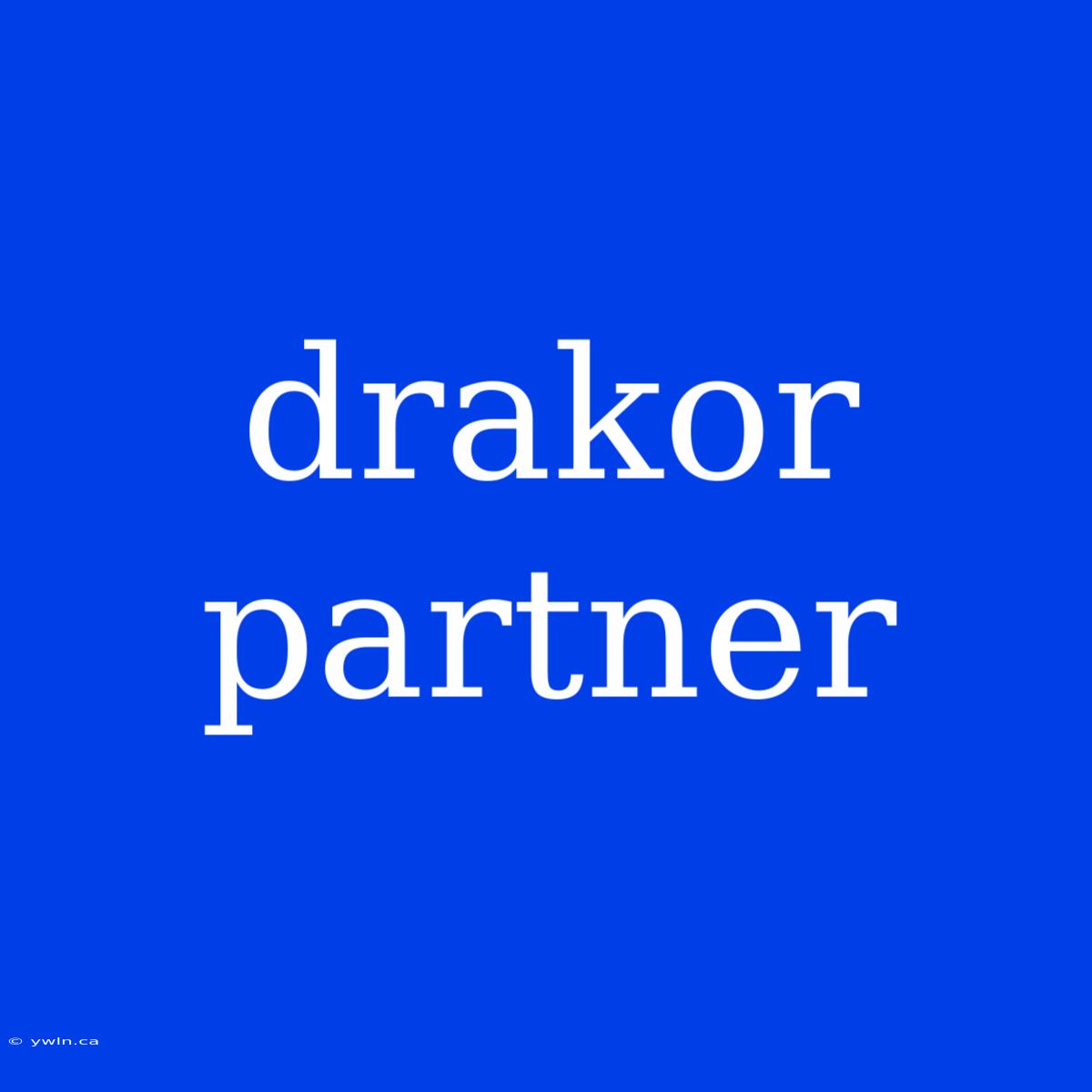 Drakor Partner