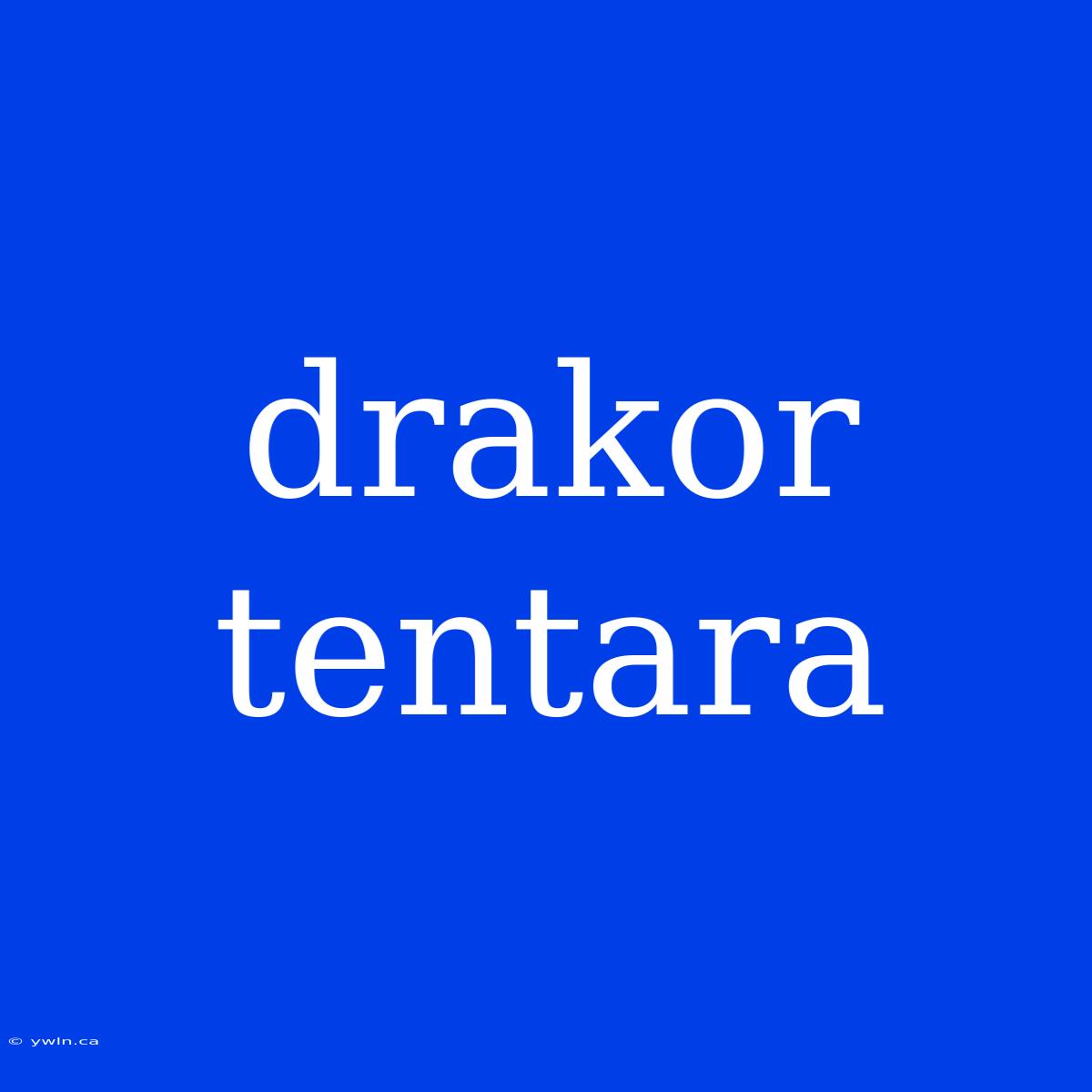 Drakor Tentara