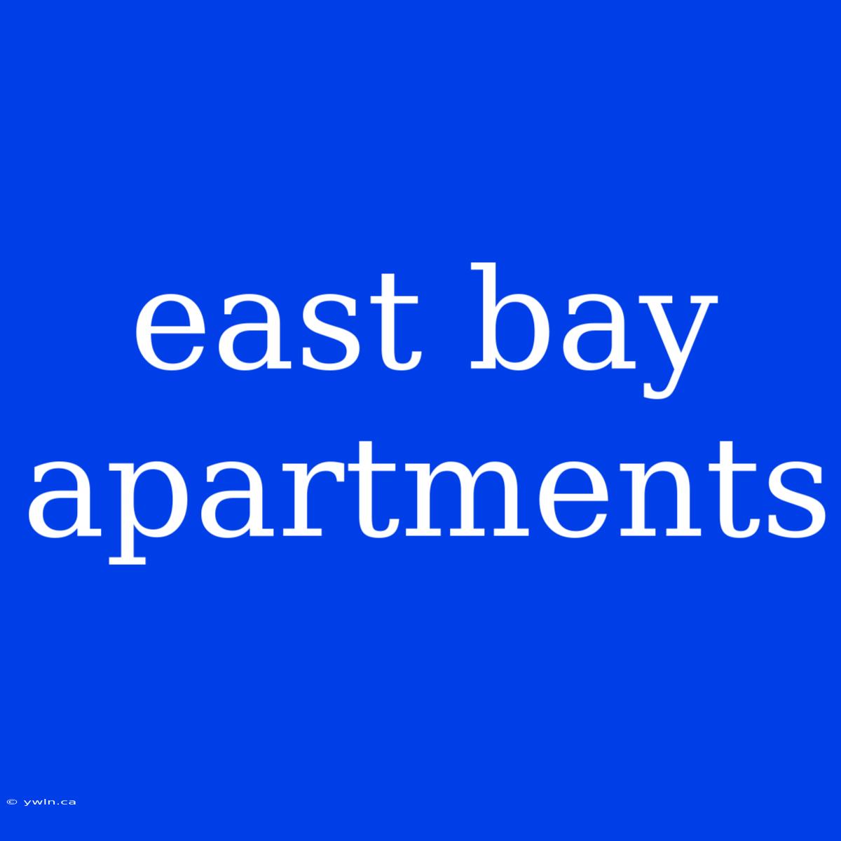 East Bay Apartments