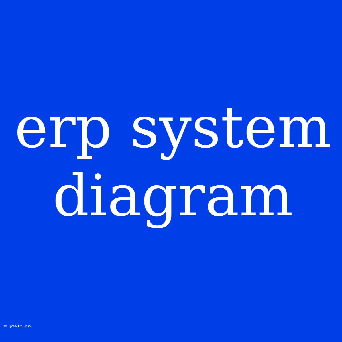 Erp System Diagram