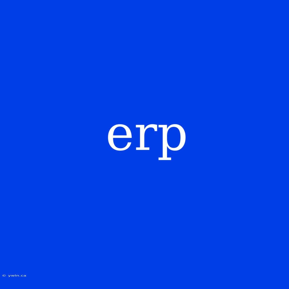 Erp