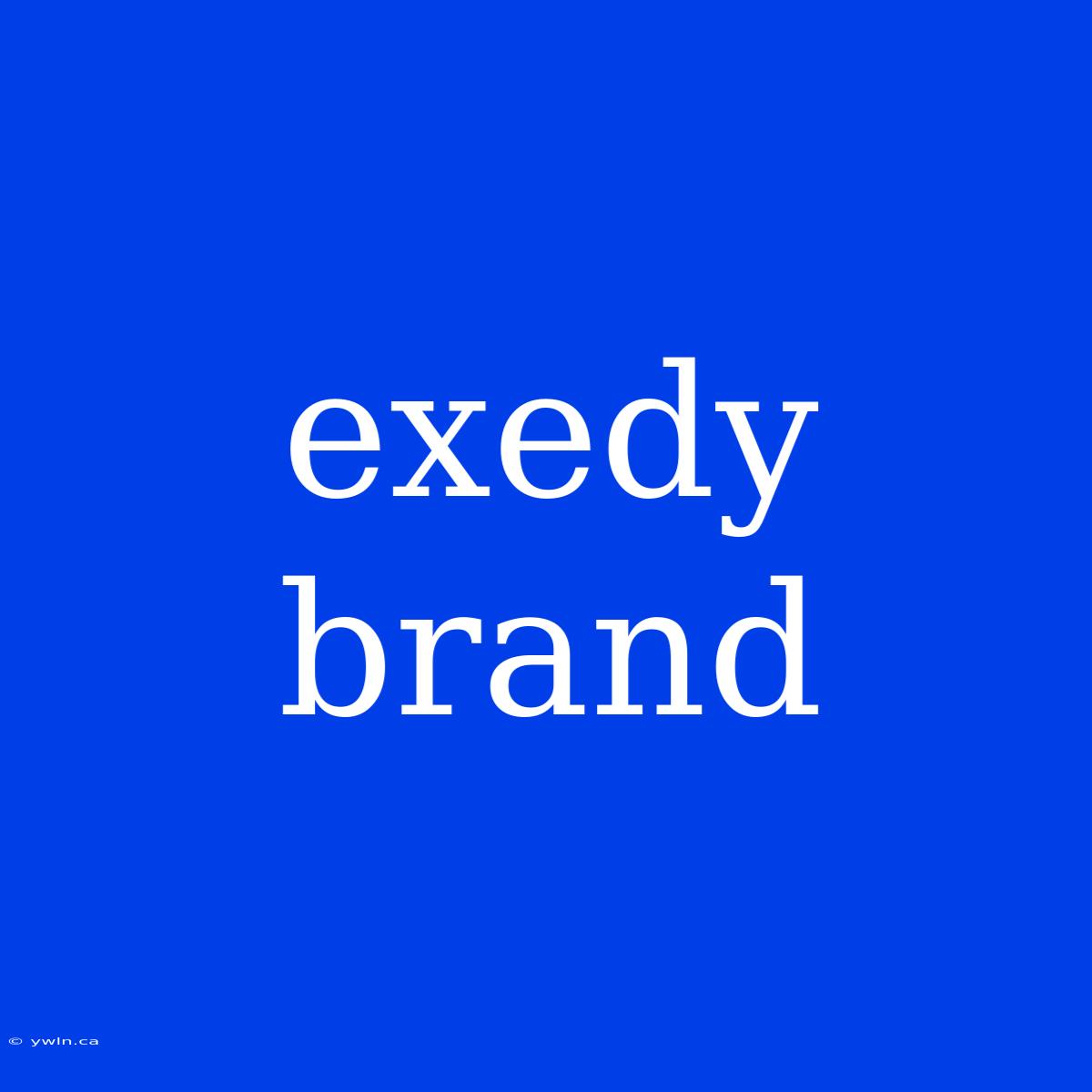 Exedy Brand