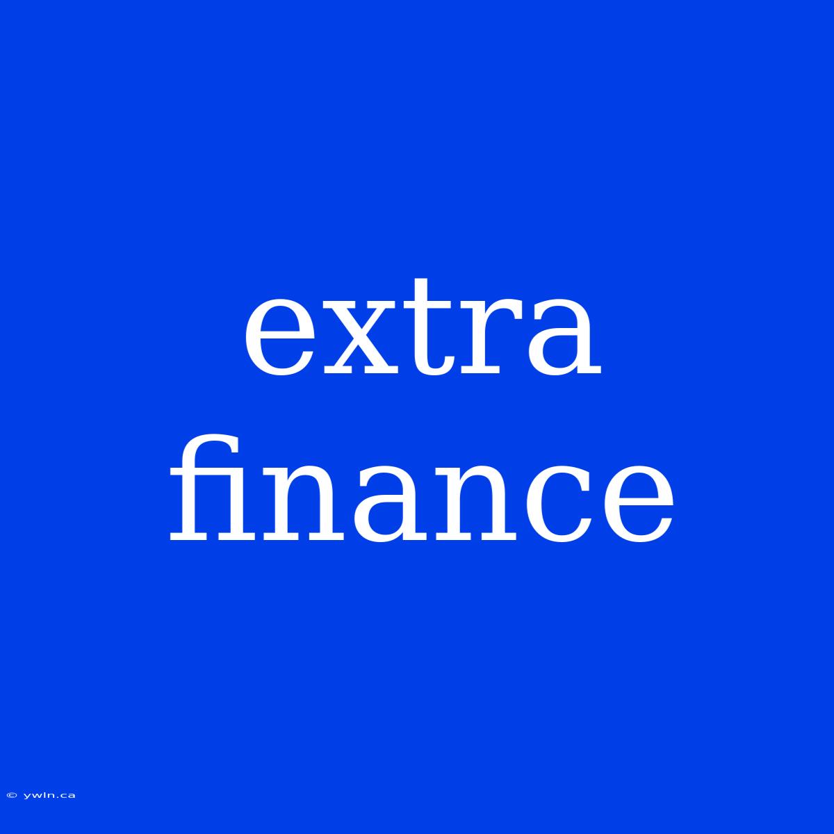 Extra Finance