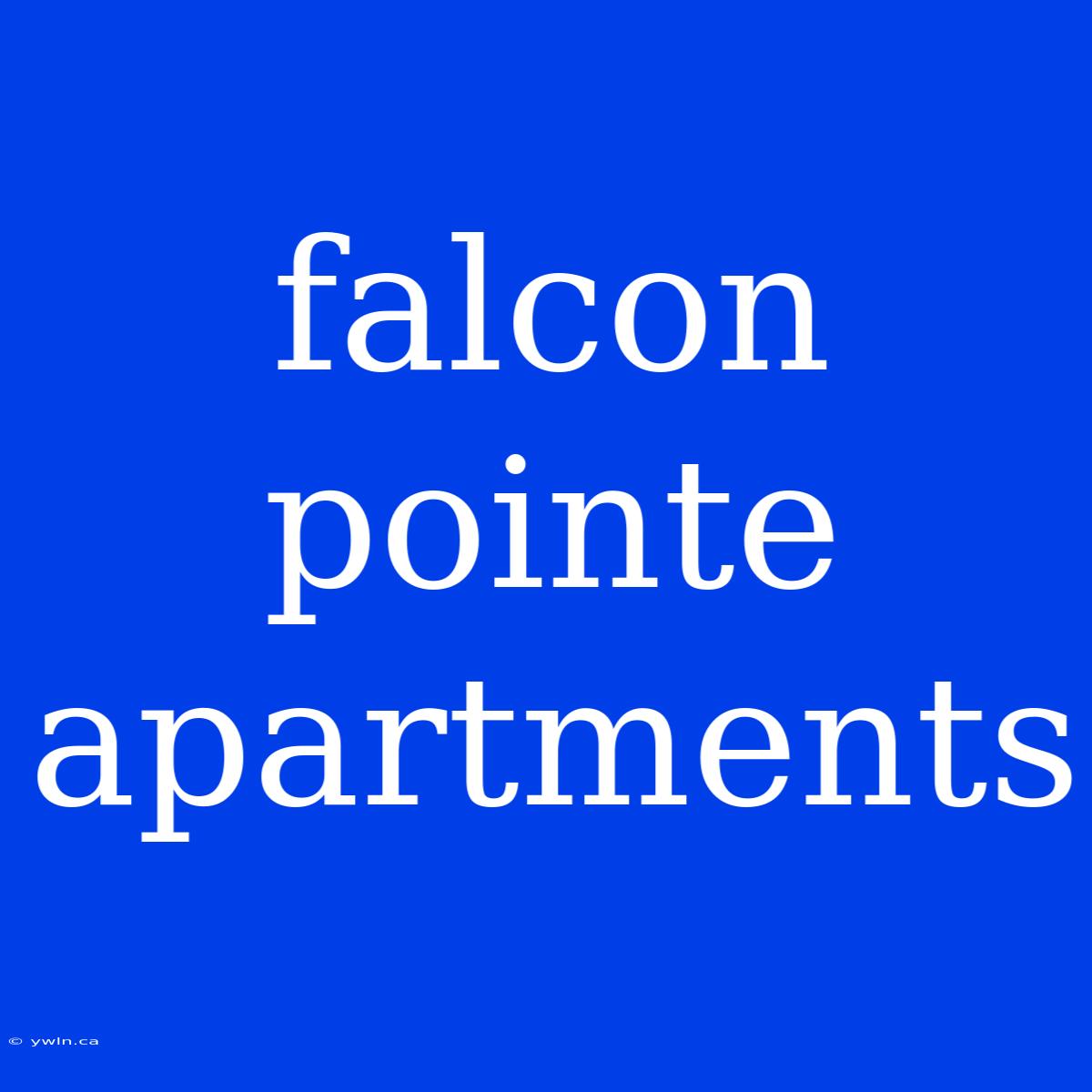 Falcon Pointe Apartments