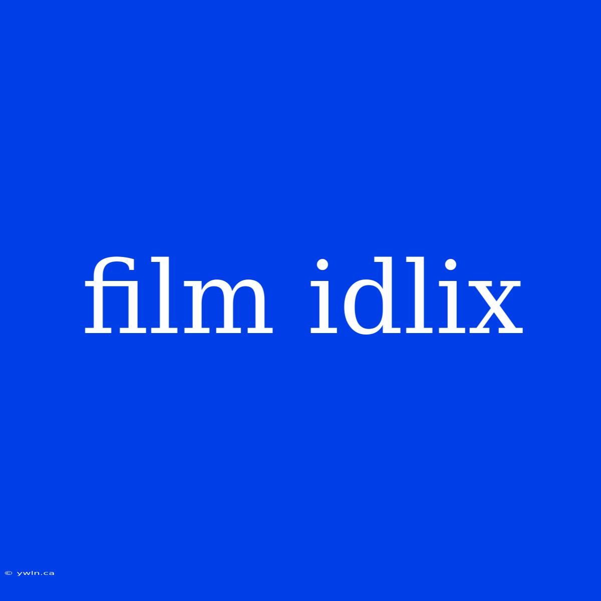 Film Idlix