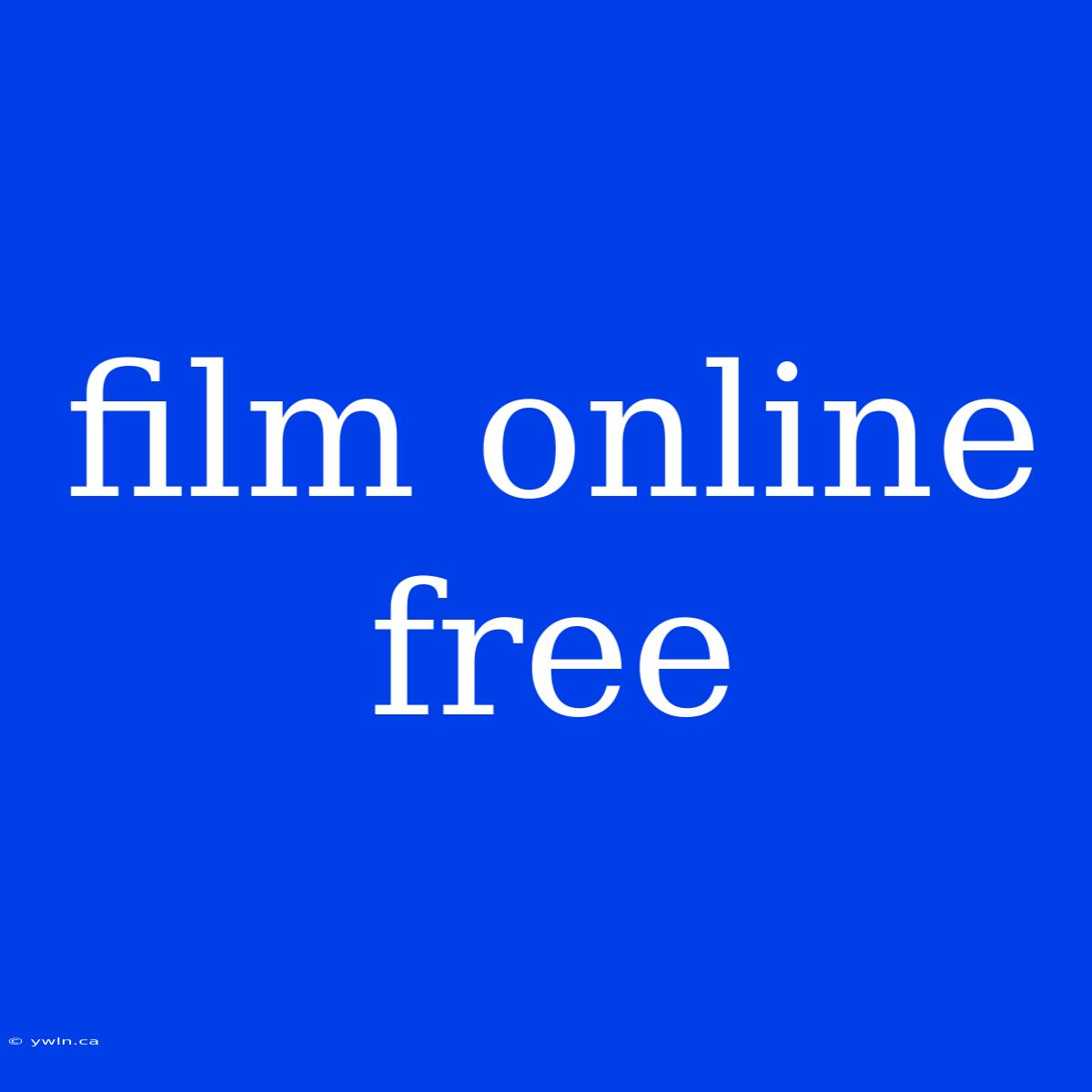 Film Online Free