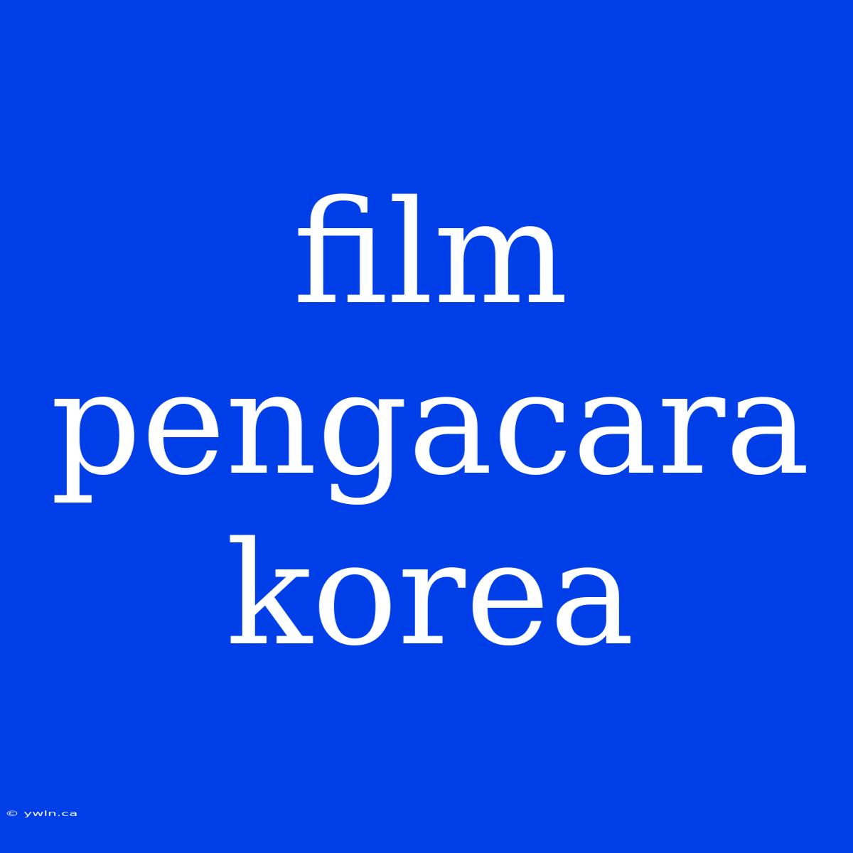 Film Pengacara Korea