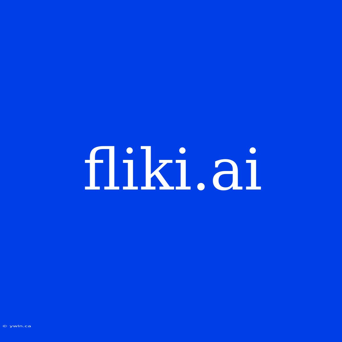 Fliki.ai