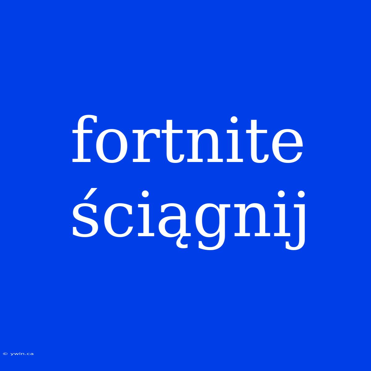 Fortnite Ściągnij