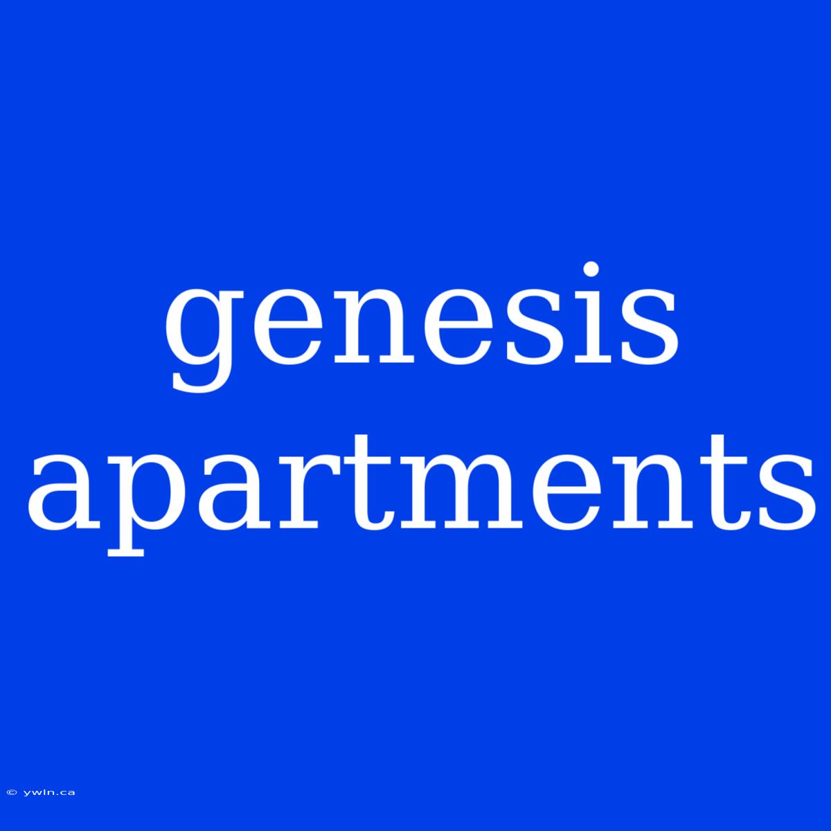 Genesis Apartments