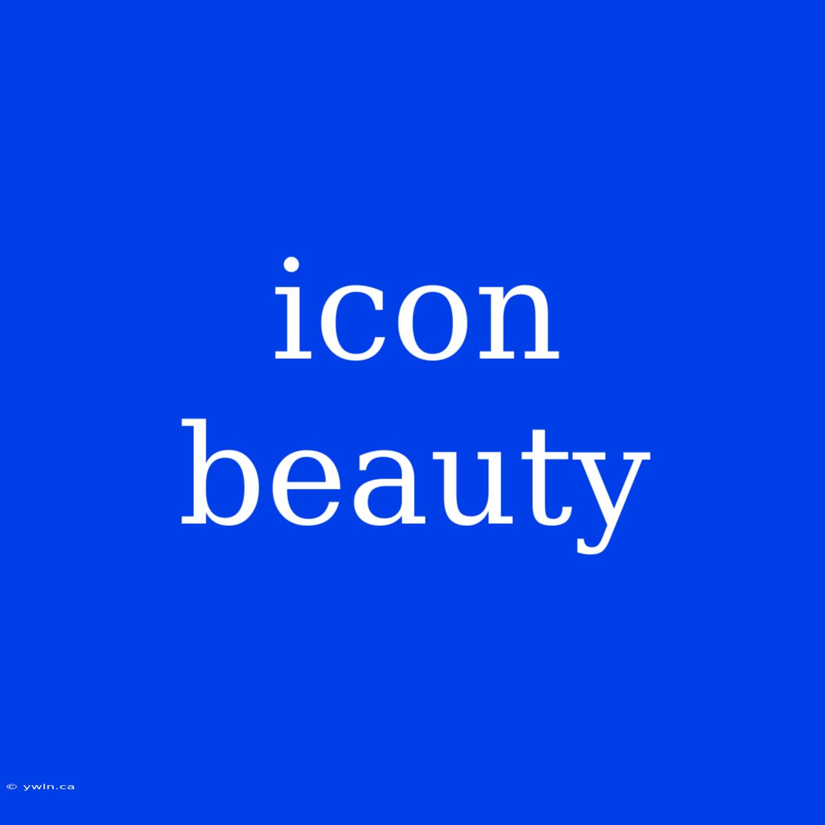 Icon Beauty