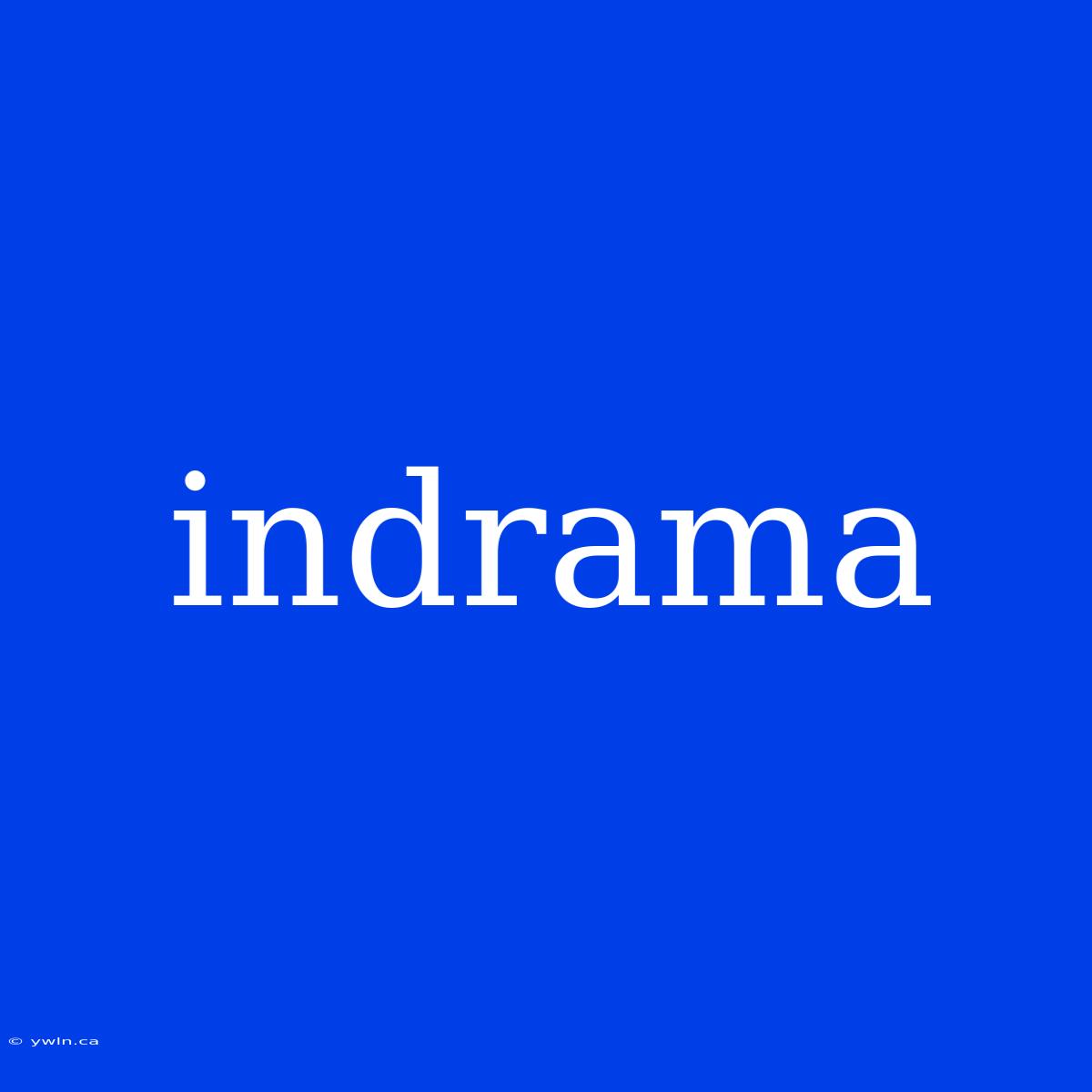 Indrama