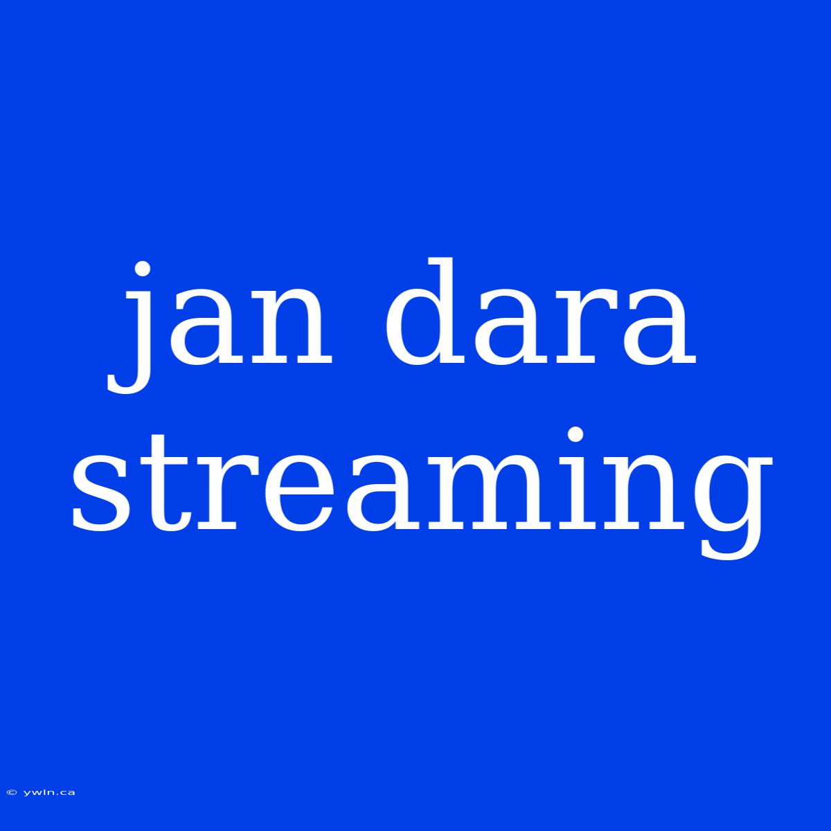 Jan Dara Streaming