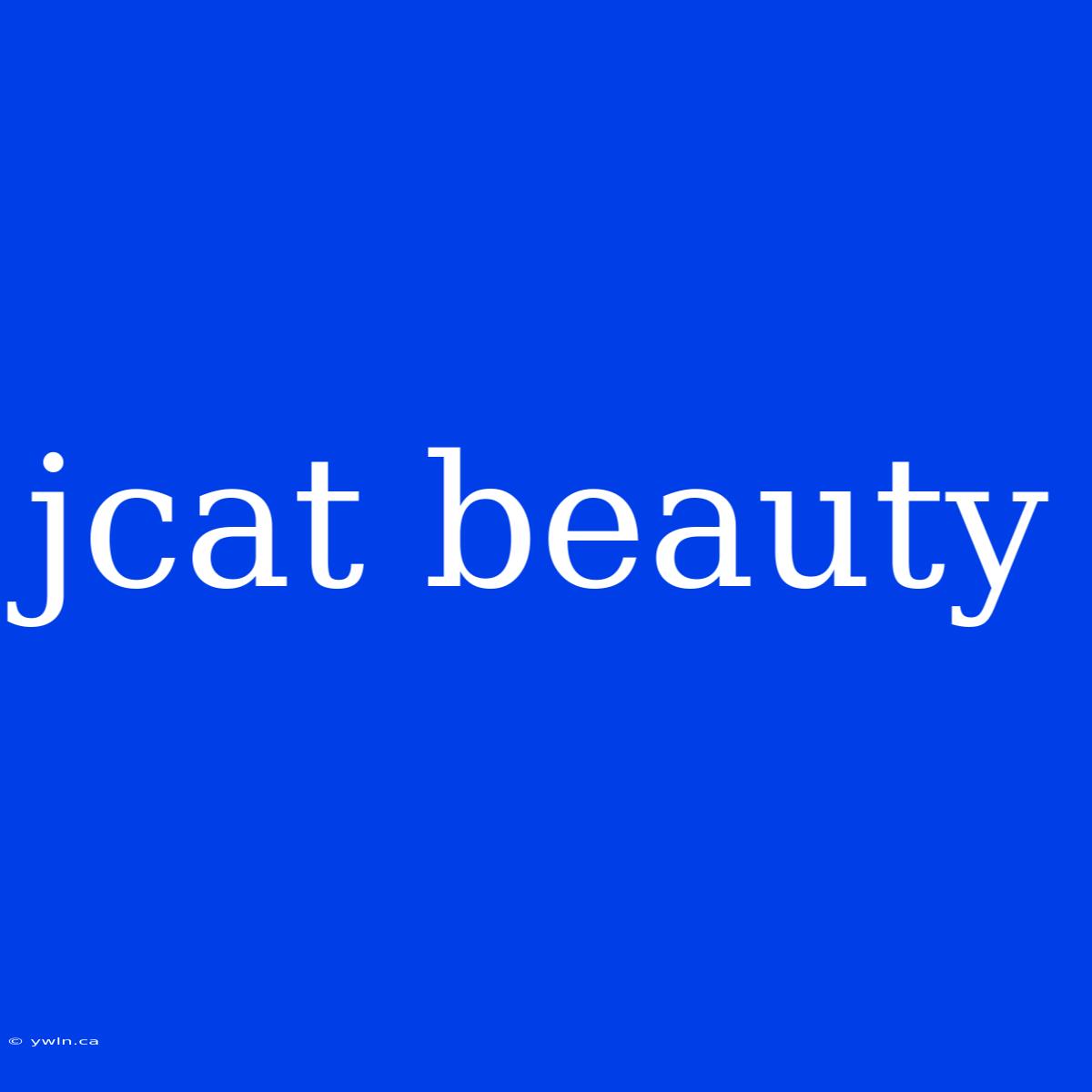 Jcat Beauty