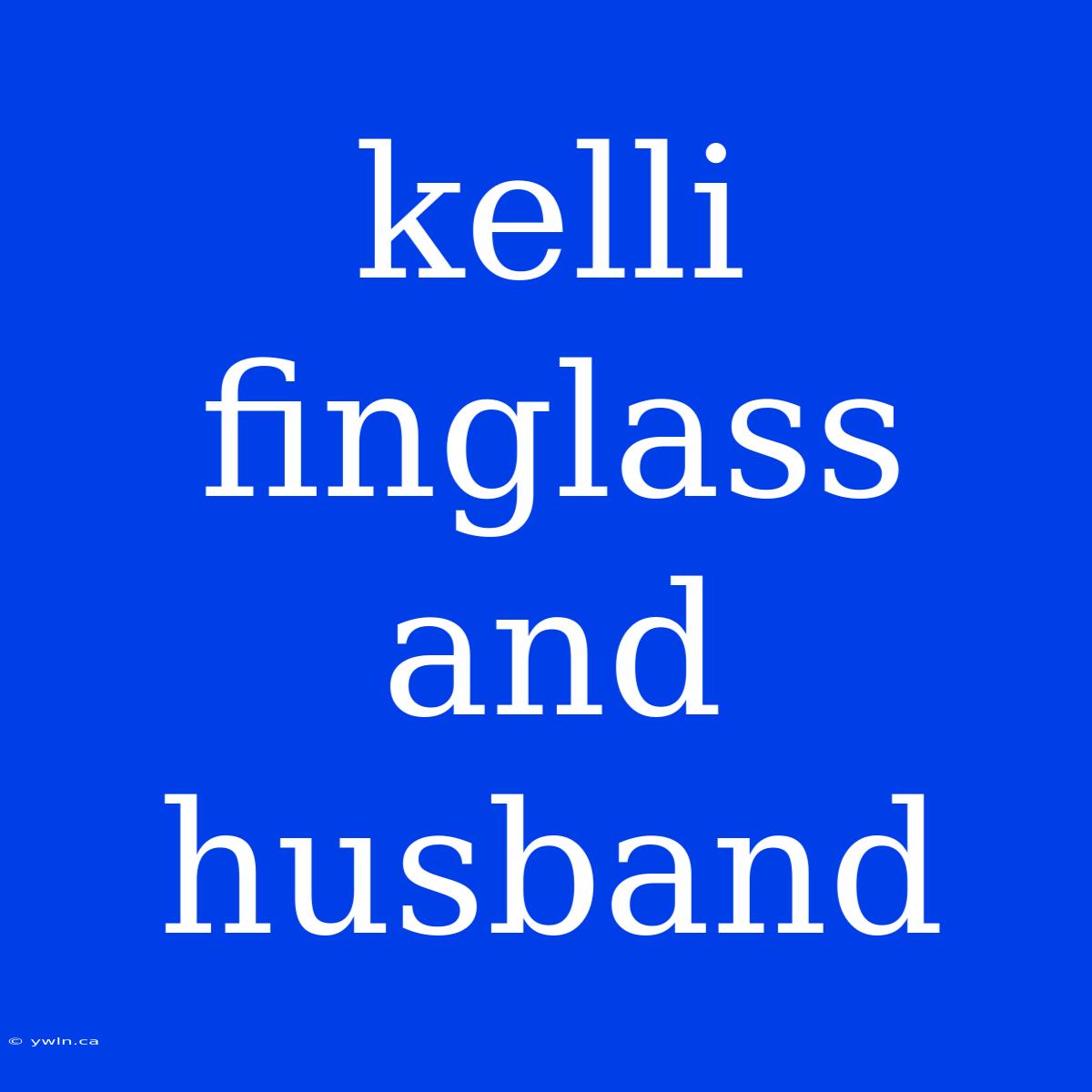 Kelli Finglass And Husband