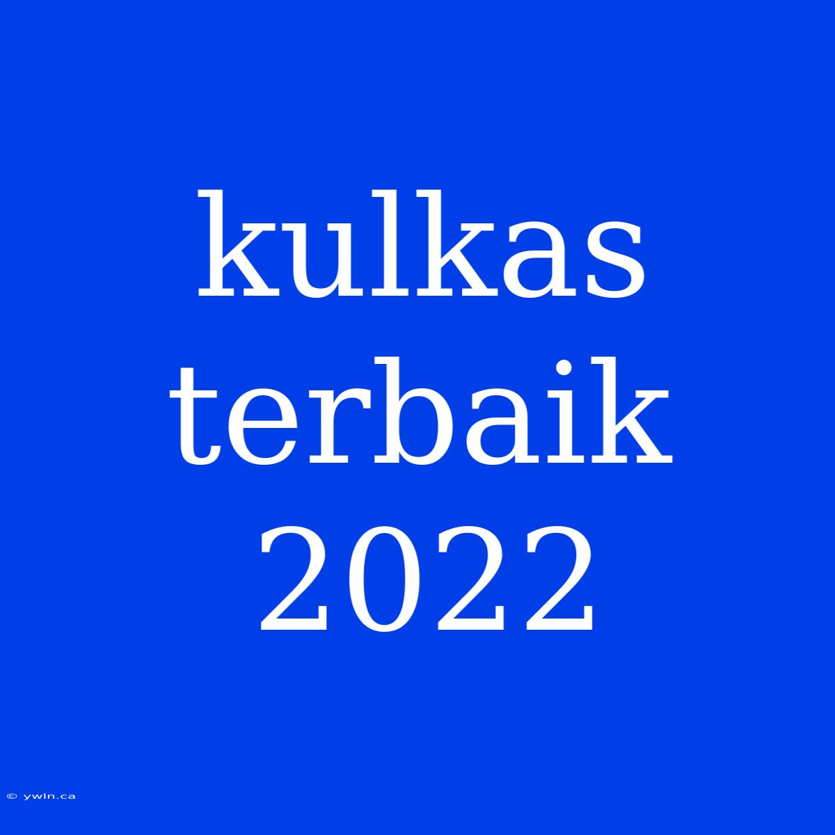 Kulkas Terbaik 2022