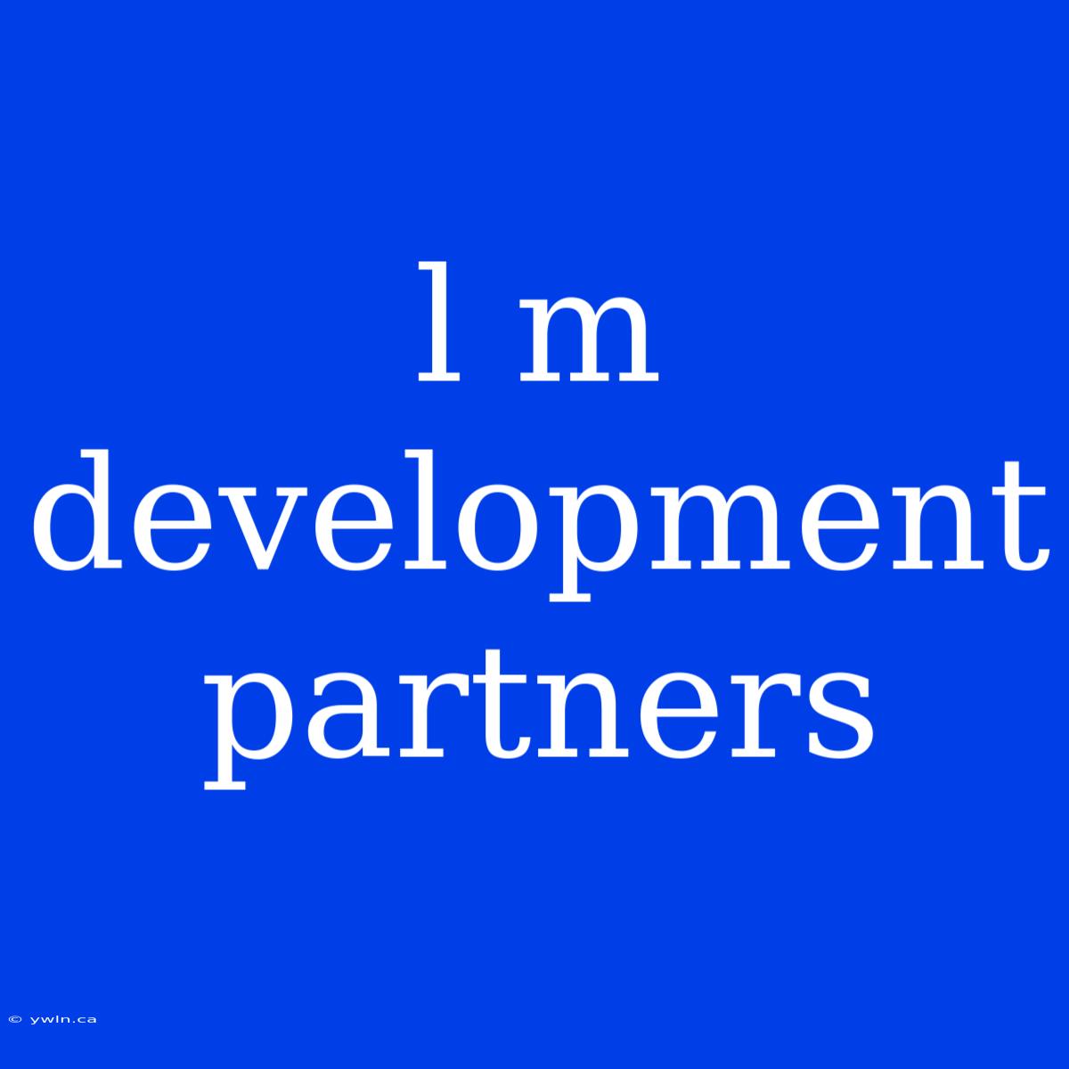 L M Development Partners