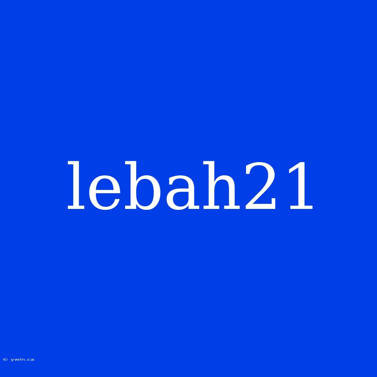 Lebah21