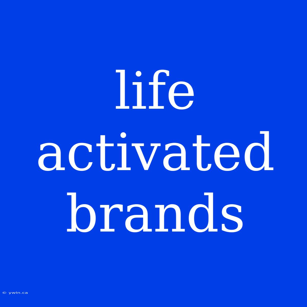 Life Activated Brands