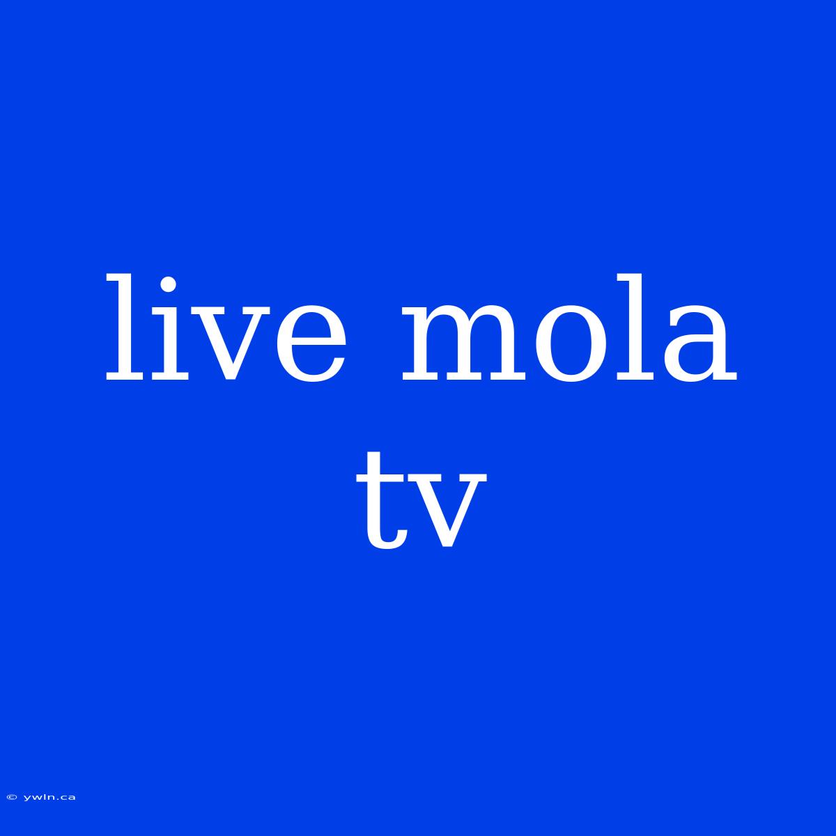 Live Mola Tv