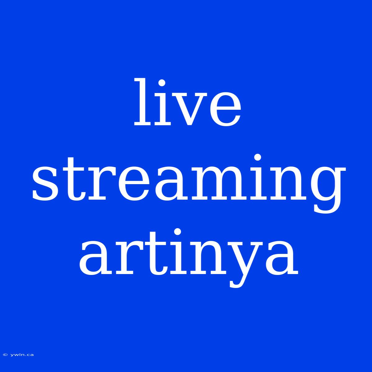 Live Streaming Artinya