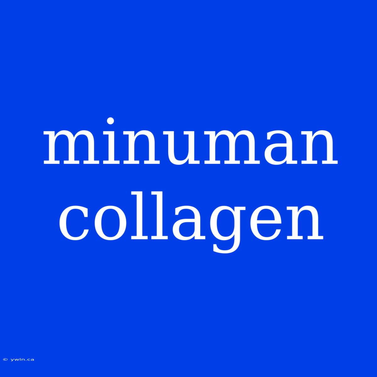 Minuman Collagen